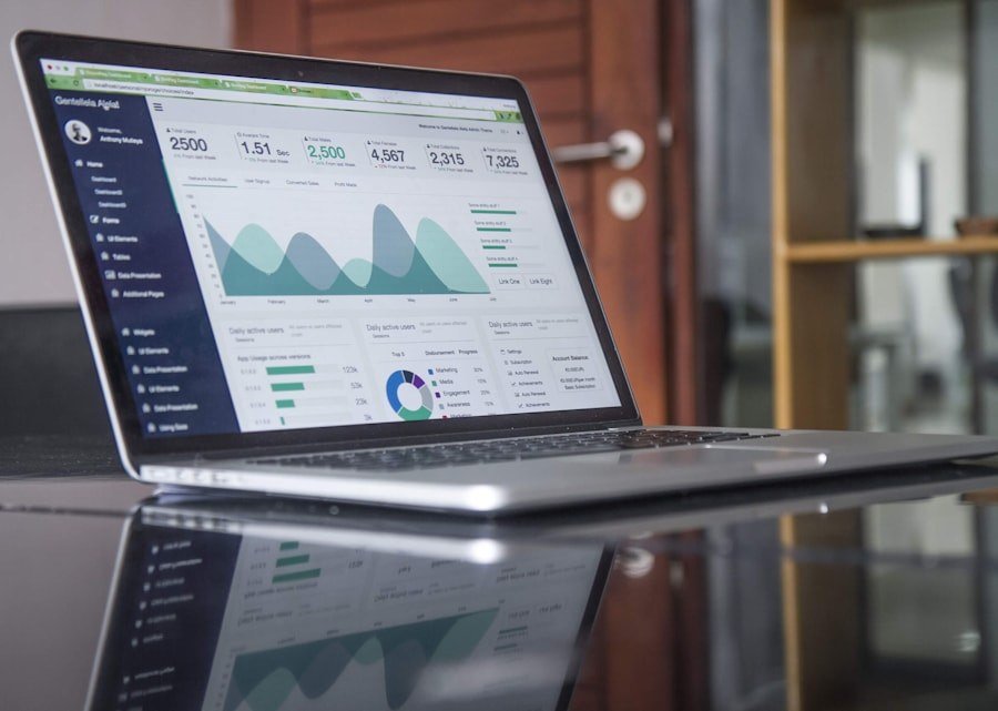 Organic growth analytics dashboard
