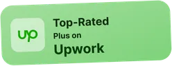 Top-rated Plus on Upwork